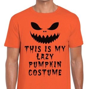 This Is My Lazy PUMPKIN Costume T-Shirt